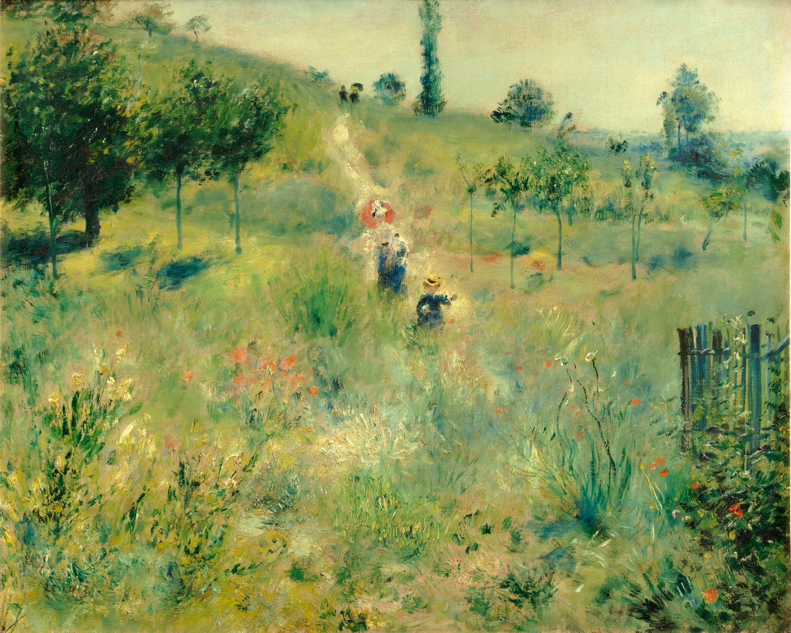 PierreAuguste Renoir Path Through the Tall Grass c1875 oil on canvas. Muse dOrsay Paris. Photograph Patrice SchmidtRMNGP