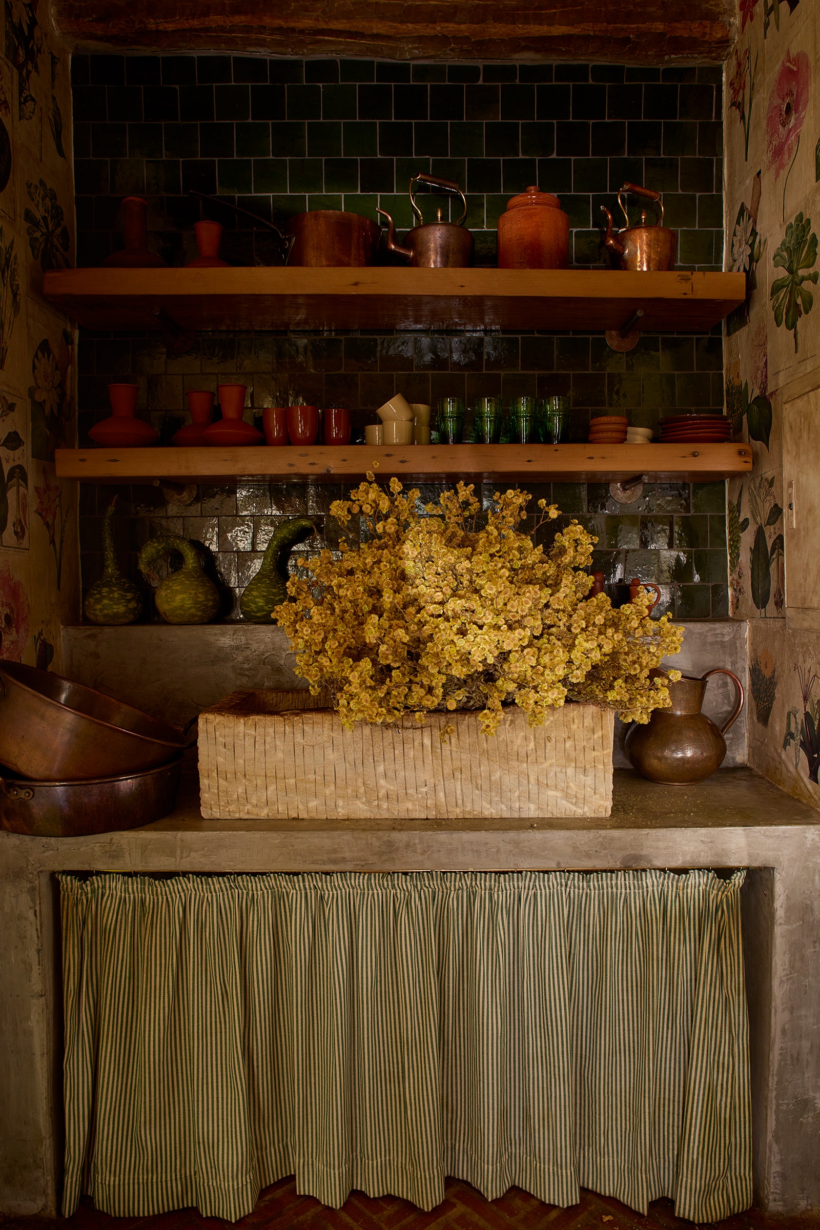 Sterrekopje Farm. Indoors Interior Design Shelf Flower Flower Arrangement Plant Flower Bouquet Closet and Cupboard