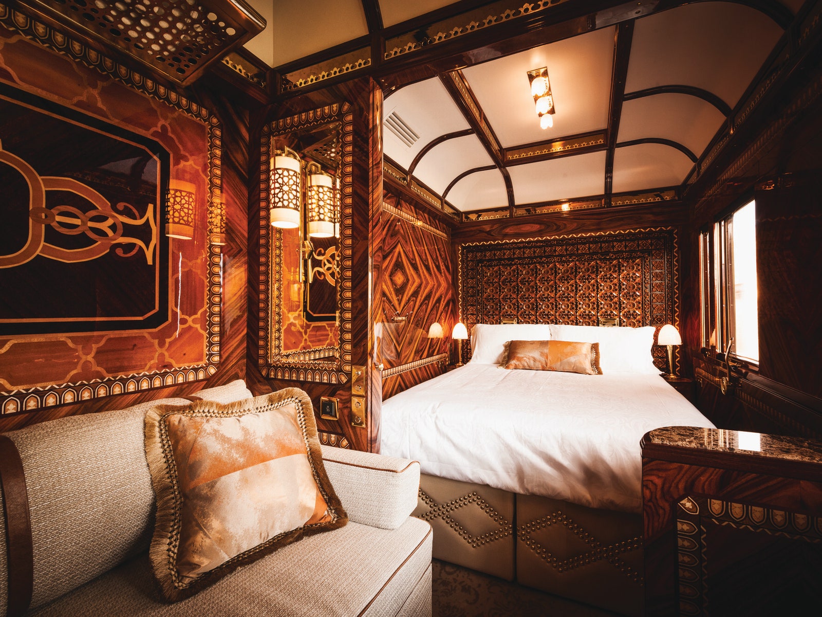 The Venice-Simplon Orient Express is first class in luxury locomotion
