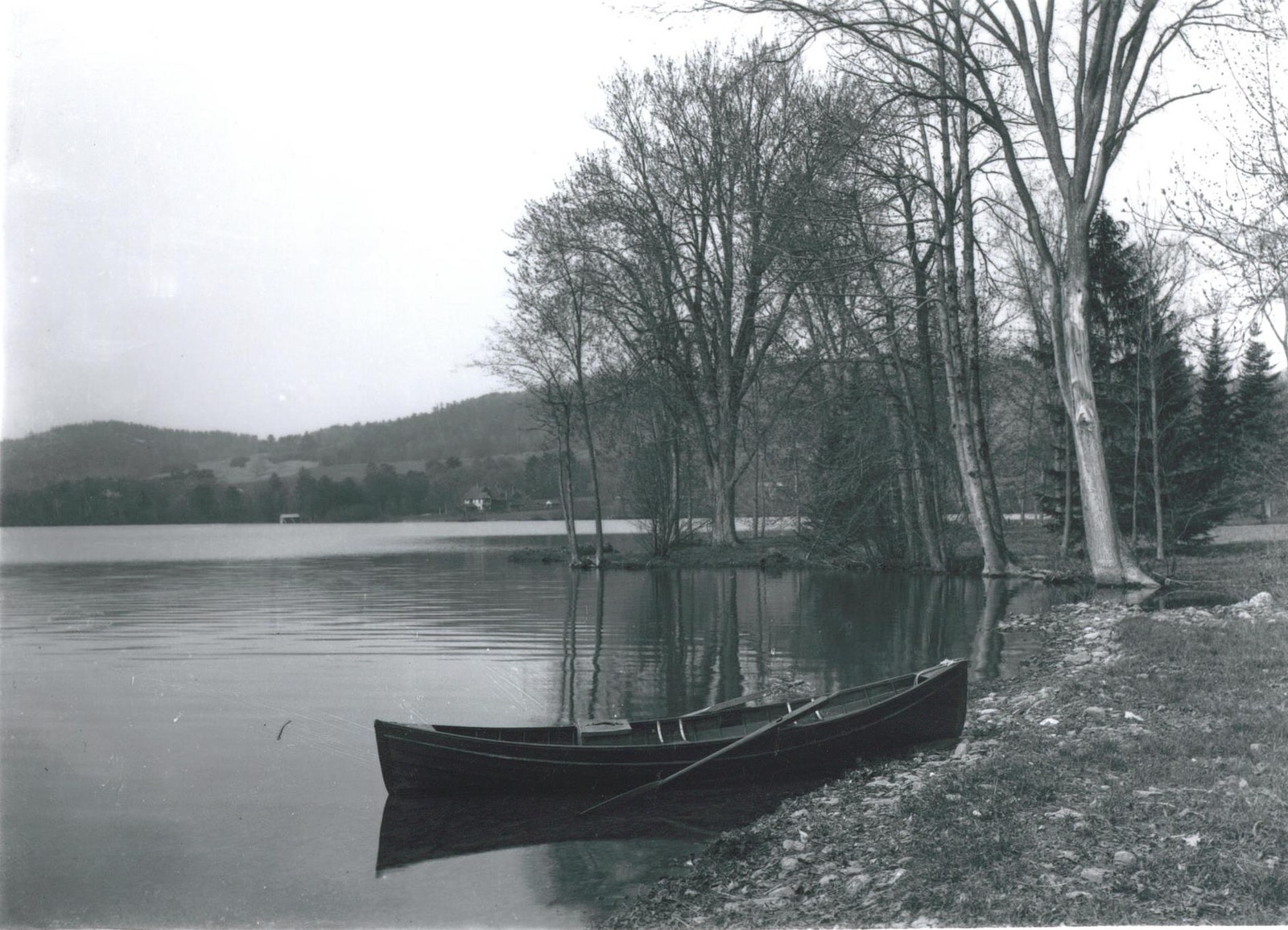 A 1970s photograph of Lake Otsego as seen from Brookwood. The 8milelong lake was nicknamed Glimmerglass by novelist...